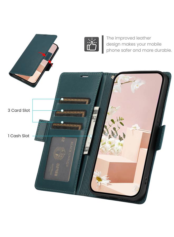 S-TOP Case For Samsung Galaxy S25+ / S24+ 5G Side Buckle RFID Anti-theft Leather Phone Case - Image 4