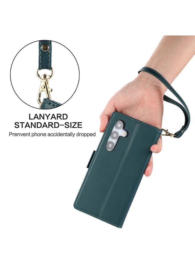 S-TOP Case For Samsung Galaxy S25+ / S24+ 5G Side Buckle RFID Anti-theft Leather Phone Case - Image 5