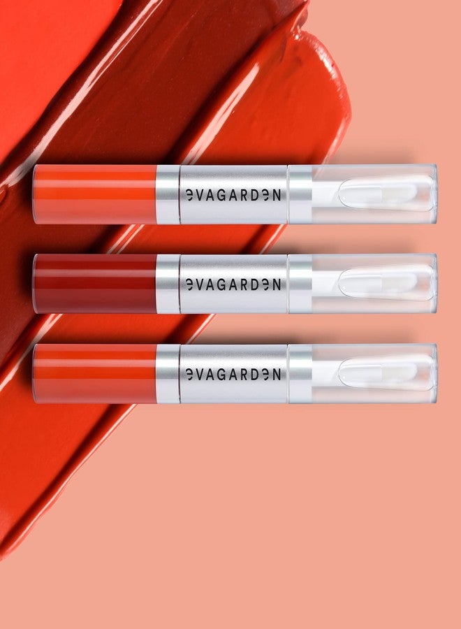 EVAGARDEN Ultra Lasting Lipstick - With Moisturizing Gloss - Long Wear, Perfect Adherence and Color Diffusion - Fast Drying and No-Transfer Effect - Non-Sticky Finish - 717 Crimson Red - 0.13 oz - Image 5
