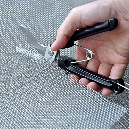 CANARY Carpet Cutter Tool Heavy Duty 8" Carpet Scissors for Rug, Artificial Grass, Metal Mesh, Cardboard, Wallpaper, Japanese Stainless Steel Blade, Made in JAPAN - Image 5