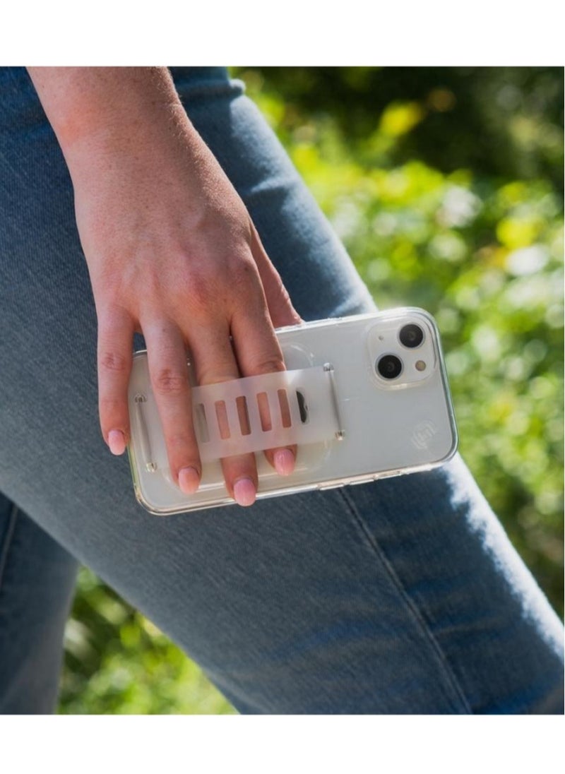 Grip2u - Protective protection case for Apple iPhone 13, protection case with a distinctive handle against falls and breakage, high quality from Grip2u, non-yellowing - Image 1