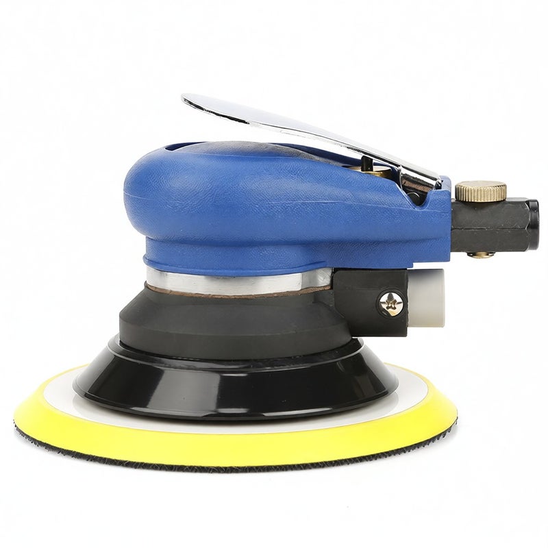 AT-980 5" Air Random Orbital Sander Round Polisher Pneumatic Hand Sanding Tool - Image 1
