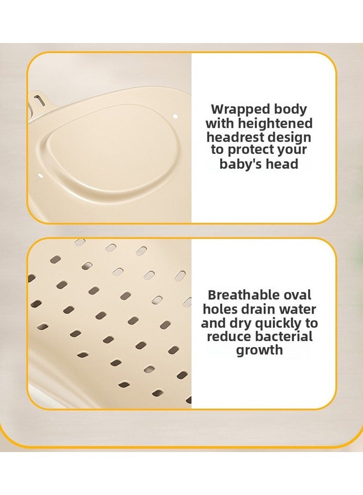 ORiTi أداة غسل مؤخرة الطفل، حوض غسل مؤخرة الطفل، حوض بي بي للمواليد الجدد، مستلزمات حوض الاستحمام، مرحاض الأطفال - أخضر - Image 2