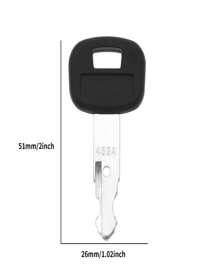 ECSiNG 10PCS 459A Ignition Starter Keys 459A RC411-53933 RC461-53930 Compatible with Kubota Mini Excavator Backhoe Skid Steer Track Loader Construction Machines Keys - Image 5