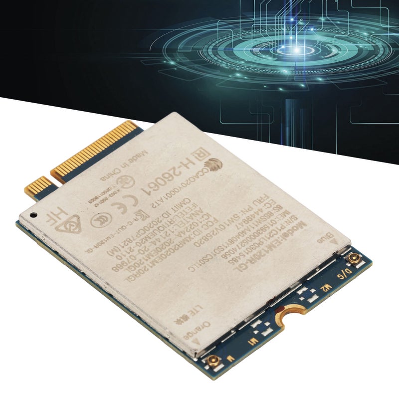 وحدة بطاقة الشبكة EM120R GL 4G LTE CAT12 600 ميجابت في الثانية وحدة شبكة M.2 لـ ThinkPad X1 Yoga Gen 6 P15s Gen 2 T15p Gen 2 - Image 3