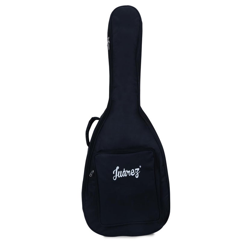 Juarez JRGB90 Acoustic Guitar Bag Compatible With 38; 39; 40; 41; Inches Guitar Like - Fender; Yamaha; Cort; Ibanez; Xtag; Ashton; Kadence; Vault; Givson other Brands. (Black) - Image 1