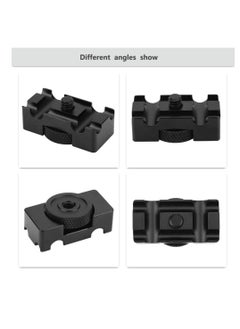 Y&D Camera Cable Tether Block, Aluminum Alloy DSLR Digital Lock Clip Protector,Clamp for Camcorder Cables Connection and Port Protect(Black)  - Image 5