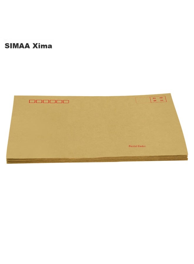 Simaa No. 7 Kraft Paper Envelopes, 10 Sheets/pack, Standard Postal Envelopes 229*162mm, Invoice Receipt Doent Envelope, Salary Envelope, 19005 - Image 4