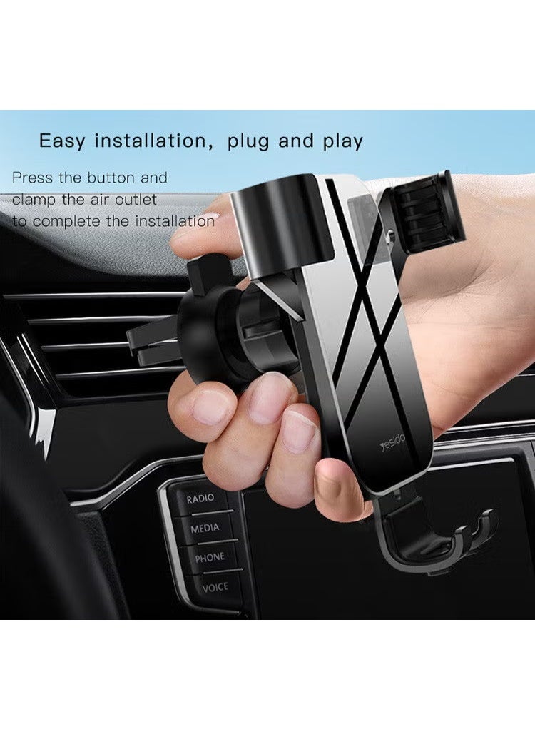 يسيدو C87 Car Phone Holder – Strong Grip and Easy Installation - Image 3