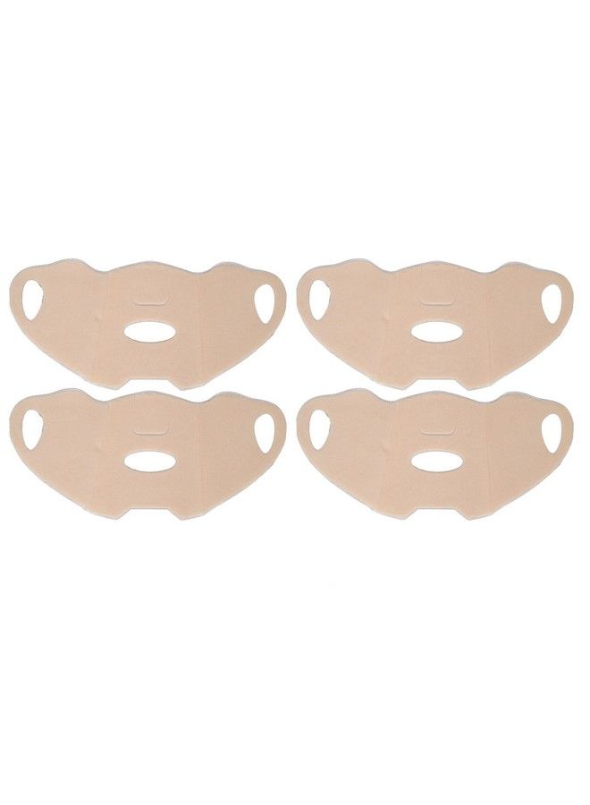 Yinhing Outdoor Gel Mask4Pcs Cooling Patch With Earloops Disposable Sun Protection Face Hydrogel Mask Skincare Half Cover Mask For Outdoor Use - Image 2