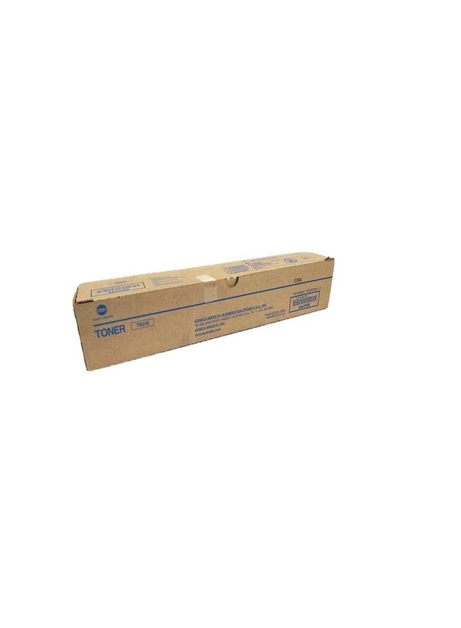 Minolta TN516 AAJ7030 Genuine Konica Minolta Toner Cartridge, 26000 Page-Yield, Black - Image 1