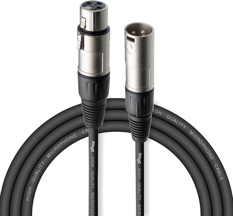 ستادج كابل ميكروفون XLR إلى XLR - 3 متر - Image 1
