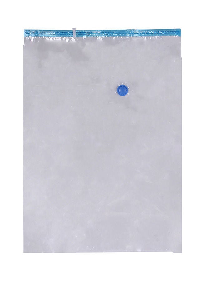 NIBEMINENT Vacuum Seal Compressed Organizer Clear/Blue 500 x 700mm - Image 1