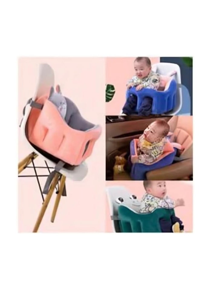 bunca A sofa support chair for infants made of soft plush in the shape of cartoon animals, gray color from bunca - Image 1