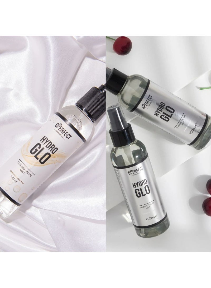 بي بيرفيكت رذاذ تسمير الوجه بي بيرفكت هيدرو جلو - برتقالي متوهج مدبوغ 150 مل - Image 3