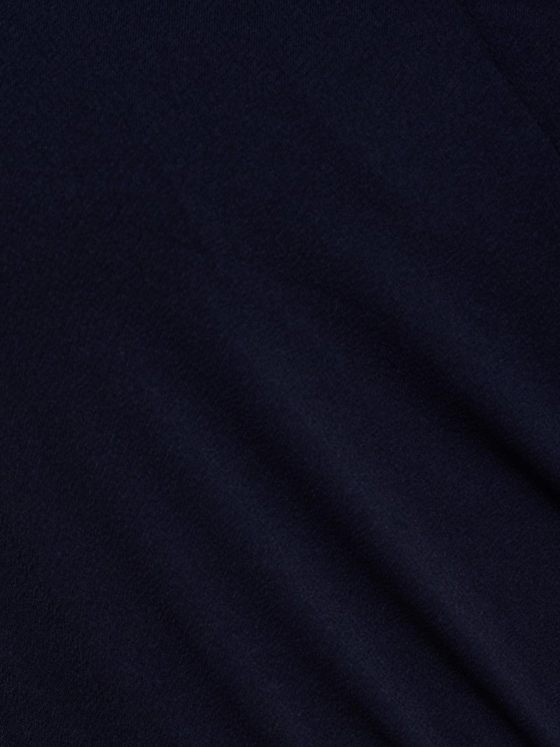 Adrianna Papell Women's Long Sleeve Wrap Midi Dress, Blue Moon - Image 3