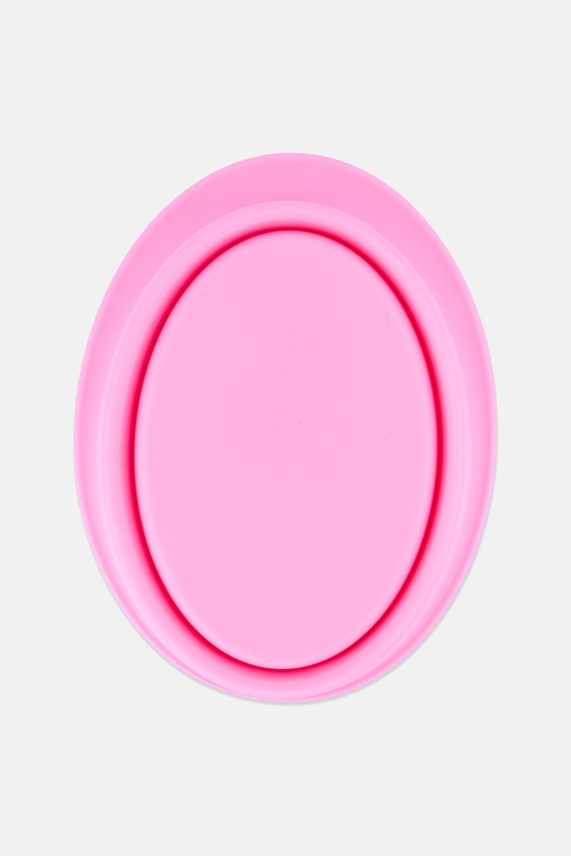 Olivia Rose Makeup Brush Cleaning Bowl, Pink - Image 2
