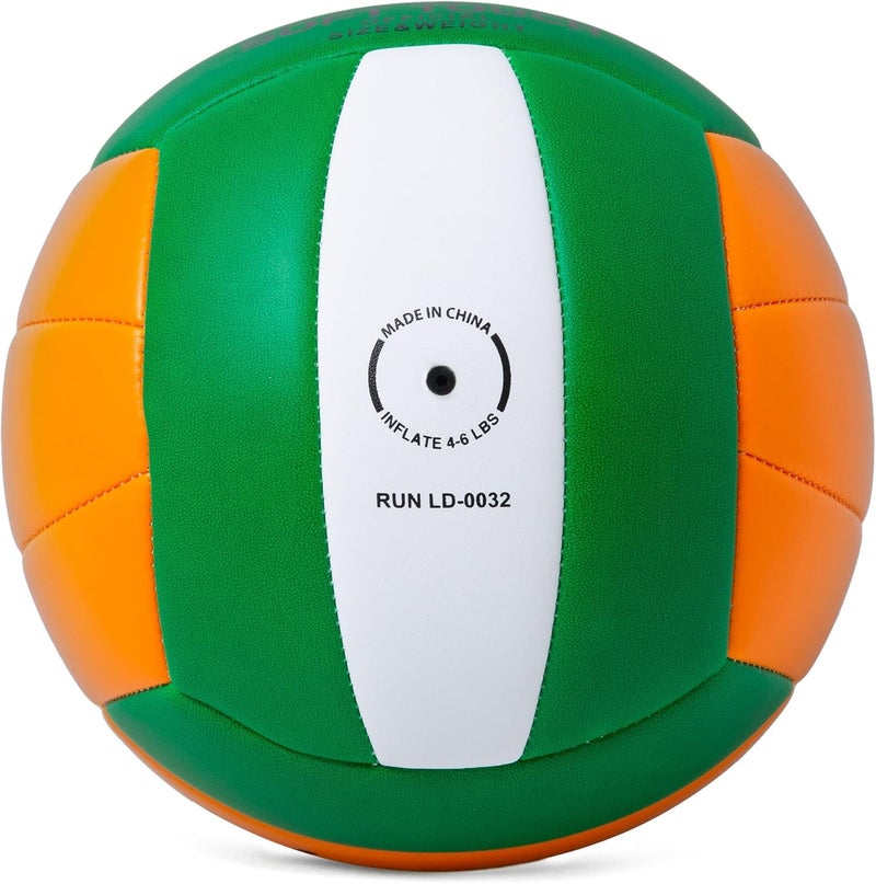 Runleaps Beach Volleyball Official Size 5 Soft Waterproof Volleyball Sand Sports PU Ball for Indoor, Outdoor, Pool, Gym, Training - Image 3