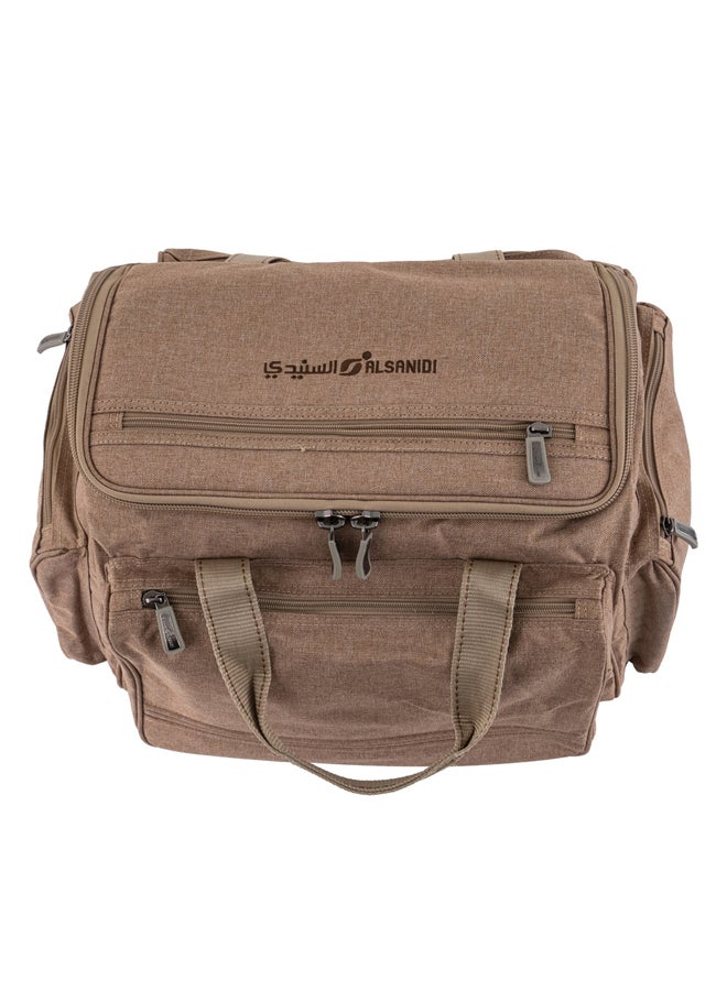AL SANIDI Al-Tanhat bag for trips, Camping bag, Woody, Size 47*33*31Cm  - Image 3