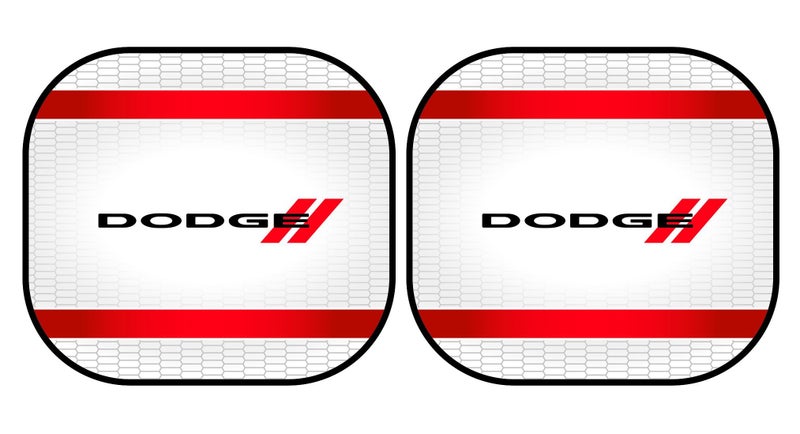 Dodge دودج بلاستيكولور 003743R01 النخبة 2 قطعة سترة شمسية سحرية للنافذة - Image 3