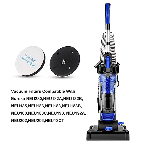 CPAI Replacement Filters for Eureka PowerSpeed Bagless Upright Vacuum,Compatible with Models NEU280,NEU182A,NEU182B,NEU185,NEU186,NEU188,NEU188B,NEU180,NEU190,NEU192A,NEU202,NEU203 Part # E0202 - Image 3