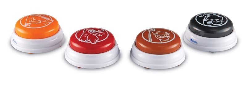 Learning Resources LER3775 Barnyard Answer Buzzers, Multi-color, 3-1/2 Dia in - Image 4