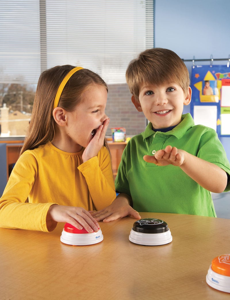 Learning Resources LER3775 Barnyard Answer Buzzers, Multi-color, 3-1/2 Dia in - Image 2