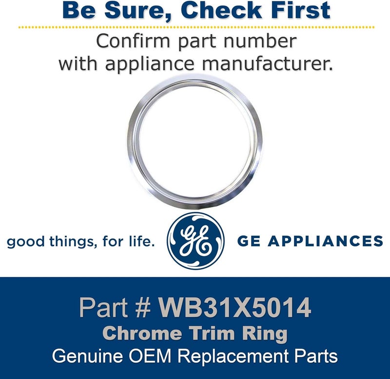 GE Appliances WB31X5014 Genuine OEM Burner Trim Ring for Ranges - Image 2