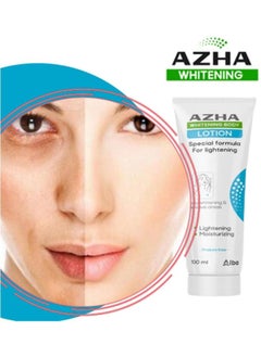 AZHA 2 Pieces Whitening Body Lotion Special Formula For Lightening 100 gm+ Whitening Body Lotion Special Formula For Lightening 25gm  - Image 3
