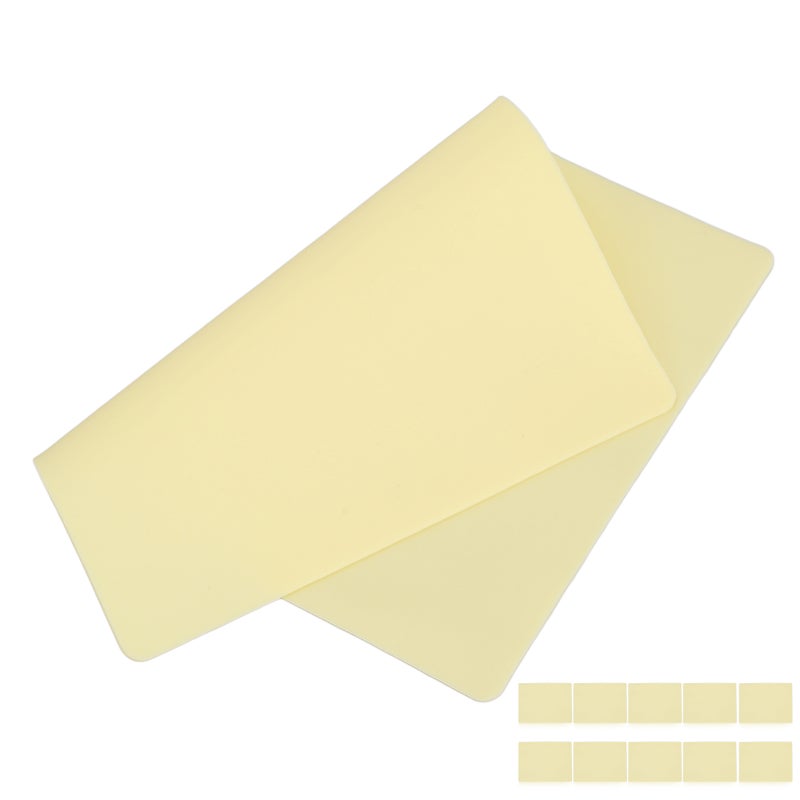 Blank Tattoo Practice Skin: 1mm Thick Food Grade Silicone - High Simulation Double-Sided Durable Fake Skin Sheet for Beginner Tattoo & Microblading Practice - Image 5