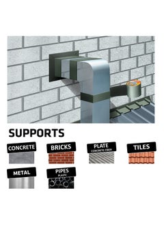 SIKA SIKA Multipurpose self-adhesive duct tape MultiSeal AP For concrete, metal, clay, tiles and wood Easy to use 10 cm x 10 m Grey  - Image 5