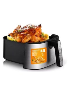 RAF Air Fryer,R.5319,8L 1700W,Black*Silver - pzsku/ZFF9033A609004FA5E306Z/45/_/1740069472/3c46c479-126f-4c85-ab6a-4c29363101c5