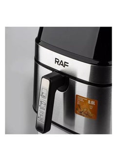 RAF Air Fryer,R.5319,8L 1700W,Black*Silver - pzsku/ZFF9033A609004FA5E306Z/45/_/1740069483/4ce79b4a-f215-40e0-a181-2527566afc9a