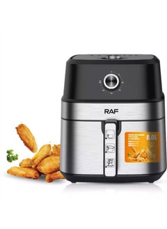 RAF Air Fryer,R.5319,8L 1700W,Black*Silver - pzsku/ZFF9033A609004FA5E306Z/45/_/1740069513/898d6041-021c-4282-9767-e9c5e5e7d0d4