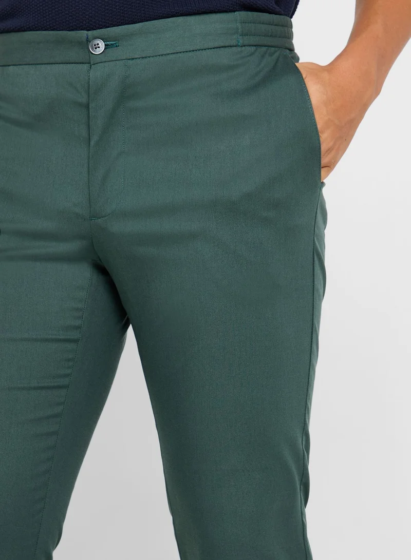 Hackett Drawstring Slim Fit Chinos