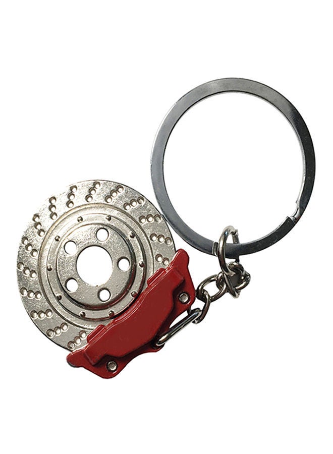 NIBEMINENT Creative Spinning Disc Brake Keychain