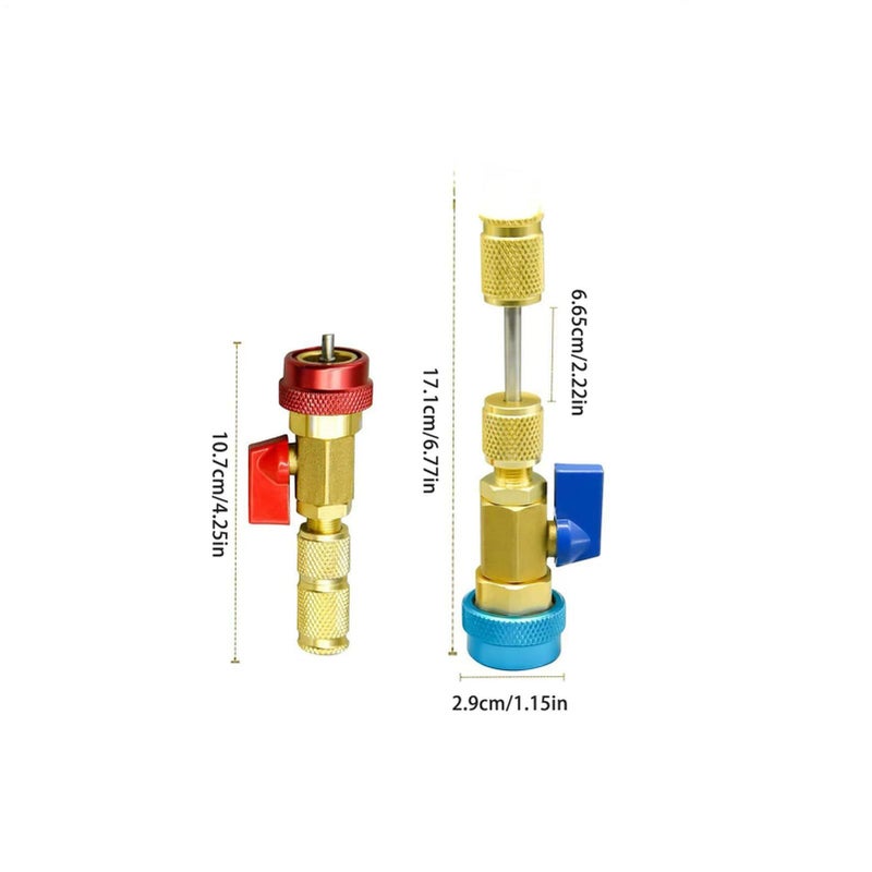 Core Removal Tool Valve Stem Extractor Compact Design Strong Grip AC Tire Equipment Field Service Solution for Air Bike Refrigeration Conditioning Size A - Image 3