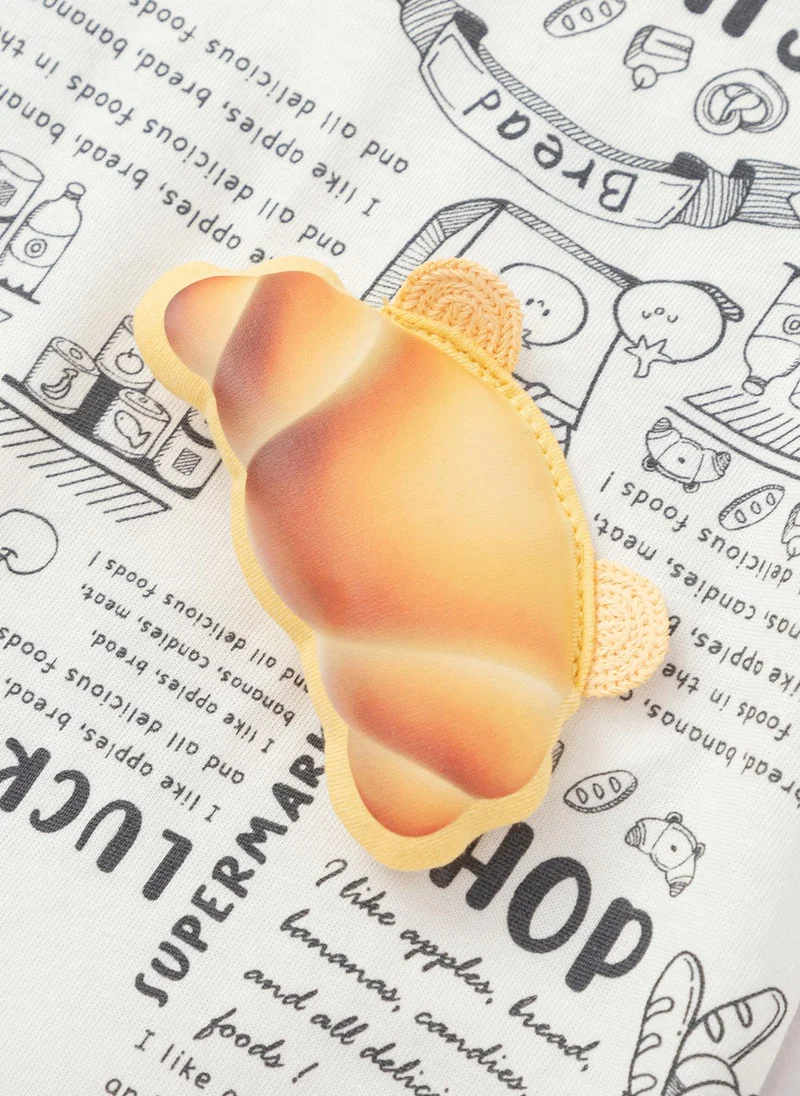 Balabala Beige/White Baby Unisex Knitted jumpsuit  | Best Price UAE