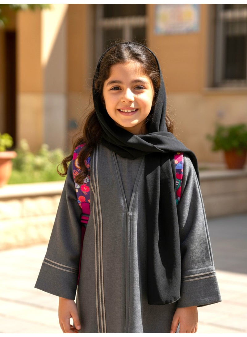 بهنس لبس للبنات عباية بنات عباية اطفال ملابس للبنات هدايا بنات عباية صغار  لباس بناتي جلابية اطفال لبس بناتي هدية بنات مناسب لجميع المناسبات - Image 4