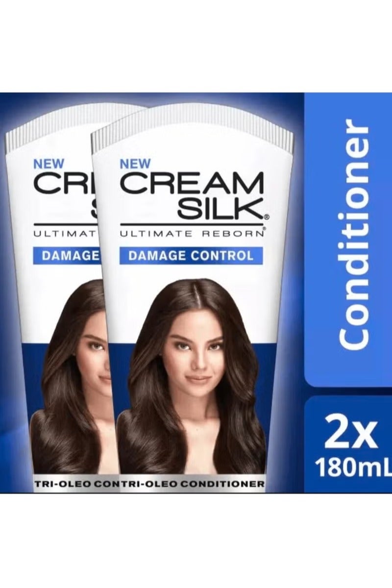 Cream Silk Conditioner Damage Control Blue - 2 × 180ml