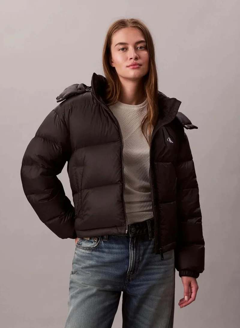 Short Down Puffer Jacket