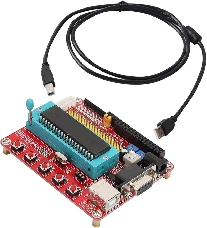 Pic16F877A Microcontroller Development Board Learning Kit with Rs232 Interface - Image 4