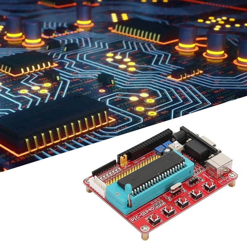 Pic16F877A Microcontroller Development Board Learning Kit with Rs232 Interface - Image 5