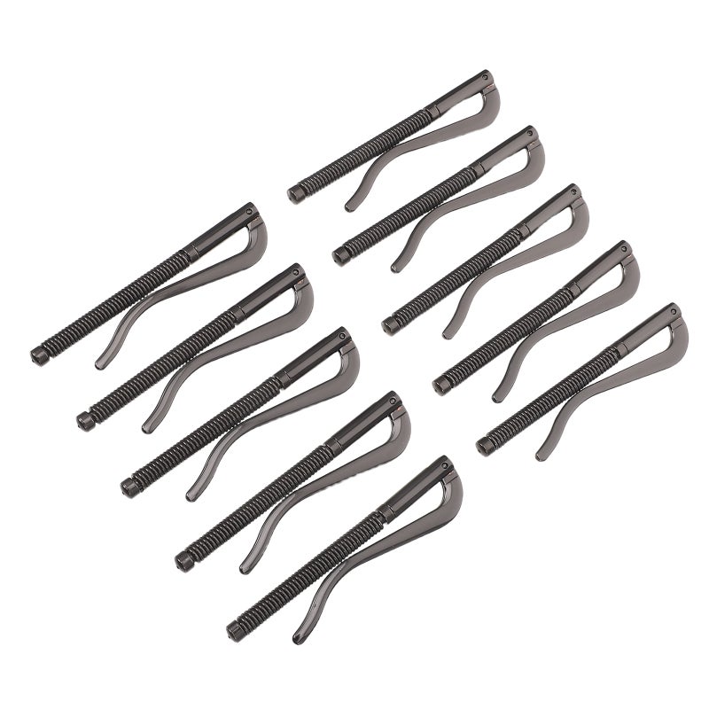 10pcs Money Clip For Wallet: Minimalist Wallet Metal Money Clip - Slim Card Holder Spring Clamp - Iron Credit Card Holder Metal Clamp - Image 4