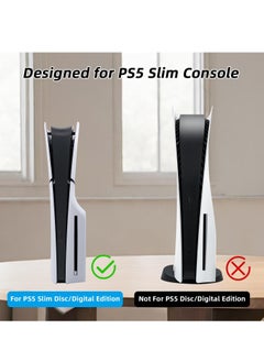 Necomi Portable Case For Ps5 Slim Console, Hardshell Protective Case Travel Case For Playstation 5 Slim Console Disc/Digital Black  - Image 2