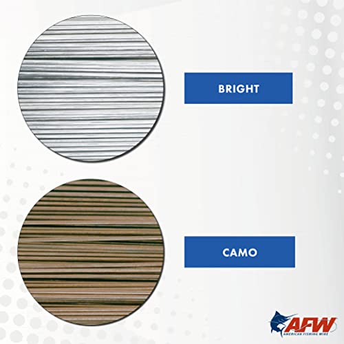 AFW #14 Tooth Proof Stainless Steel Single Strand Leader Wire, 218 lb Test, Bright, 30 ft - Image 3