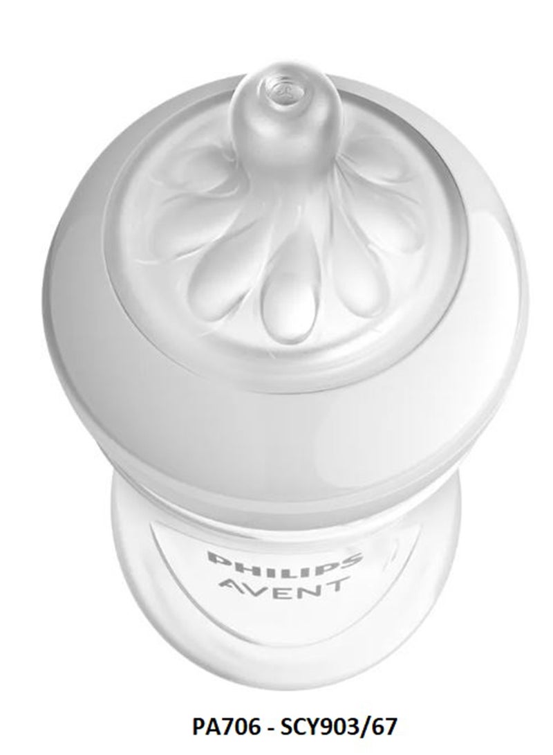 Philips Avent Natural 3.0 Feeding Bottle, 260 ML, Koaola, White - Image 3