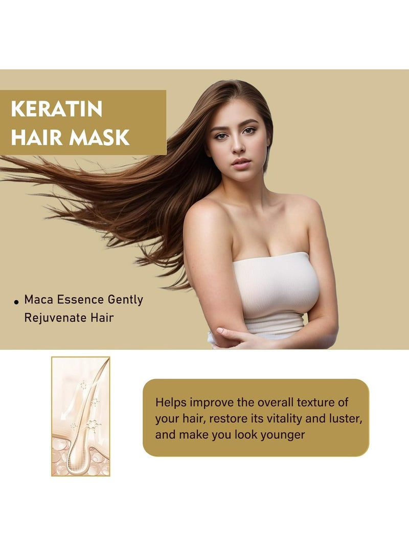 إيلهو قناع الشعر بالكيراتين 100 جرام - Image 5