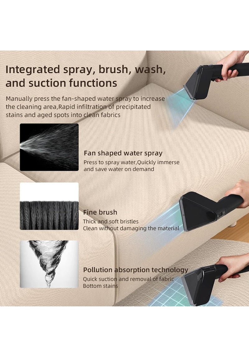 MarlaMall Portable Lightweight Carpet & Upholstery Multi Surfaces Cleaner For Car Seats, Sofa, Kitchen, Outdoor & More, Removes Spots Spills & Tough Stains