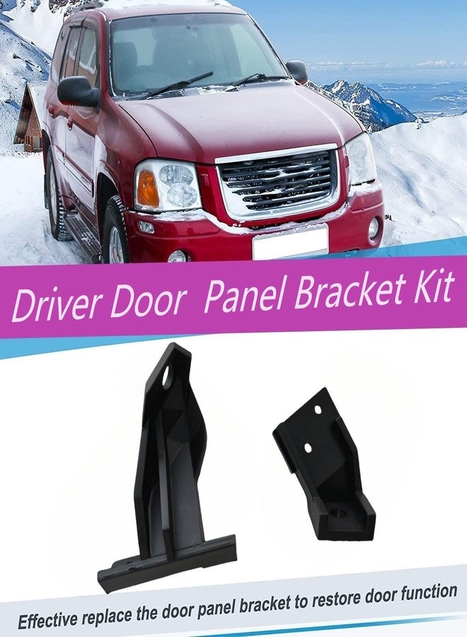 دعامة لوحة باب Zyklonix الأمامية والخلفية جهة السائق اليسرى، لسيارات GMC Envoy Ascender موديلات 2002-2009 و Saab 9-7x موديلات 2003-2008 و Saab 9-7x موديلات 2005-2009 (زوج واحد جهة السائق) - Image 2